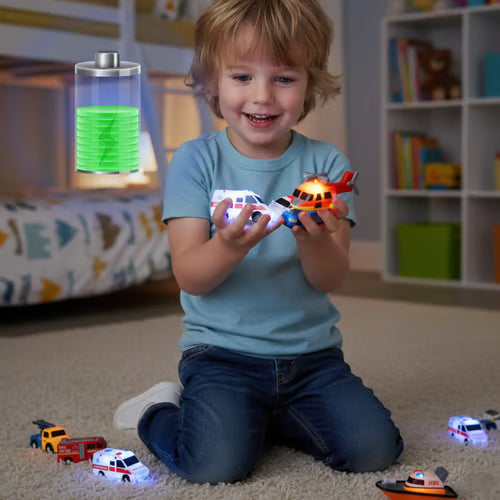 π¨ Light-Up Emergency Car Bath Toy